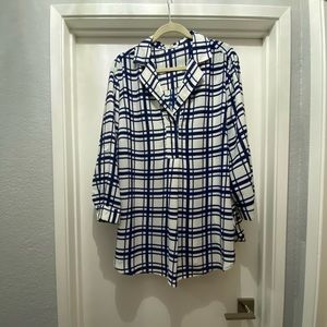 Roll-up Sleeve Blouse